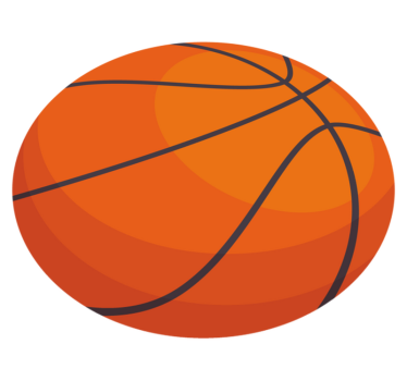 Vinyl Teppich kindlich basketball-muster - TenStickers
