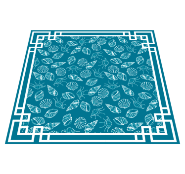 Vinyl Teppich Tiere wassermotiv - TenStickers