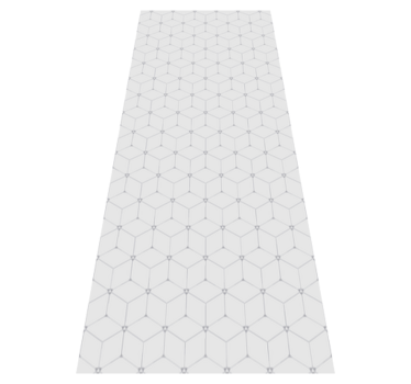 Vinyl teppich küche 3D kubisch - TenStickers