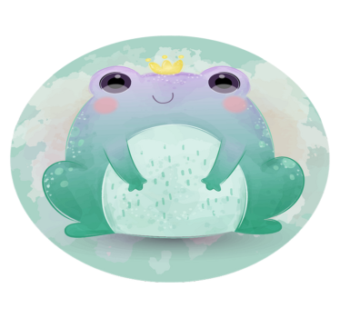 Vinyl Teppich kindlich cartoon-wasserfreunde - TenStickers