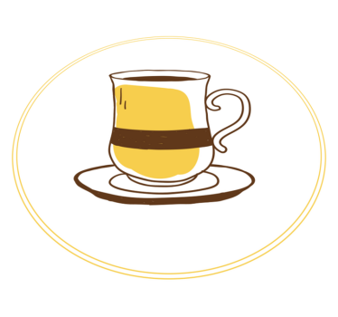 Vinyl teppich küche espressoglas-abbildung - TenStickers