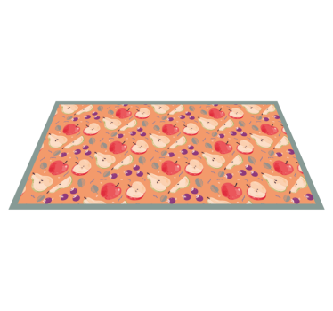 Vinyl Teppich Tiere bezaubernde igel - TenStickers