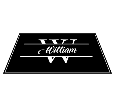 Vinylteppich mit Namen Fantastischer anfangsname personalisiert - TenStickers
