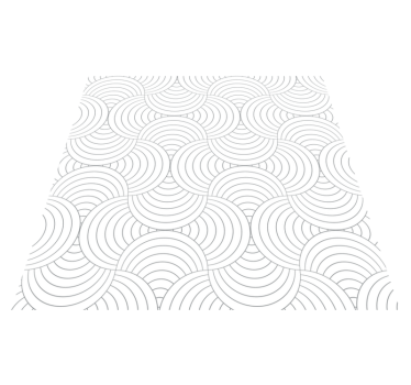 Vinyl Teppich minimalistisch geschwungenes linienmuster - TenStickers
