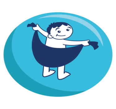Vinyl Teppich kindlich fröhliches kinderspiel - TenStickers