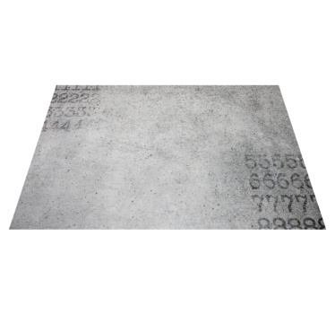 Numerische Steinstruktur Vinyl Teppich Steinoptik - TenStickers
