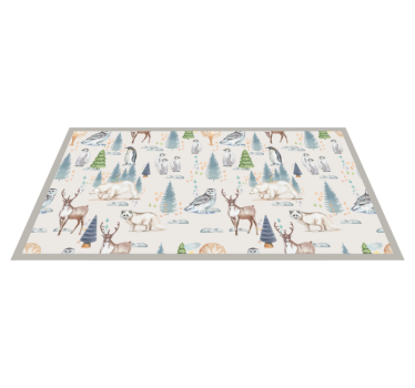 Vinyl Teppich Tiere arktische tierwelt - TenStickers