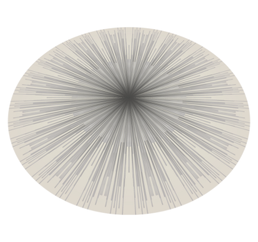 Geometrisches Runddesign Vinyl Teppich Minimalistisch - TenStickers