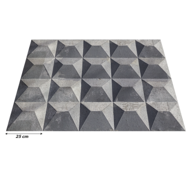 Vinylteppich Wohnzimmer Betonoptik Brutal - TenStickers