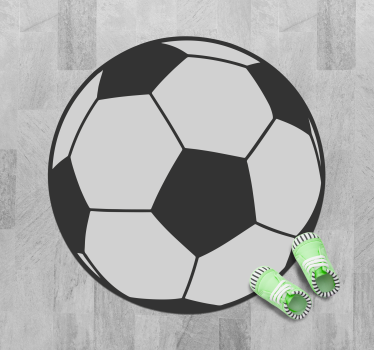Vinylteppich Kinder Fußball ball - TenStickers