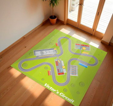 Vinyl Teppich Straßen anpassbare spielstraße - TenStickers