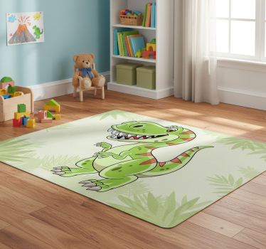 Vinyl teppich tiere cartoon tyrannosaurus rex - TenStickers