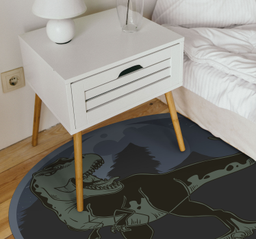 Vinyl Teppich Tiere dinosaurier-illustration - TenStickers