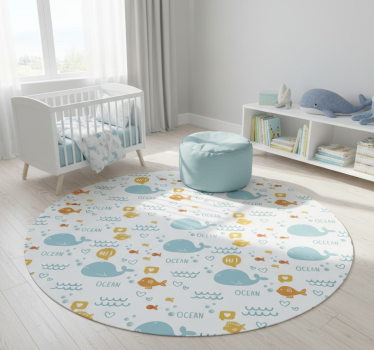 Vinyl teppich tiere für bunte und fröhliche möbel - TenStickers