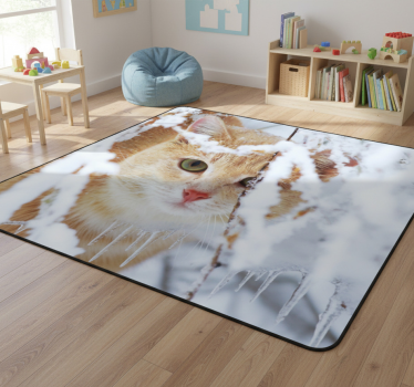 Vinyl teppich tiere katzen laptop aufkleber mit tropfstein - TenStickers