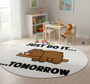 Vinyl teppich tiere mach es einfach morgen - TenStickers