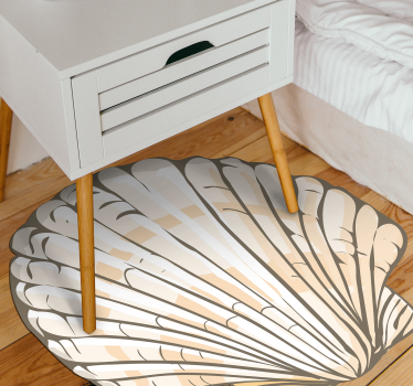 Vinyl Teppich Tiere muschelillustration - TenStickers