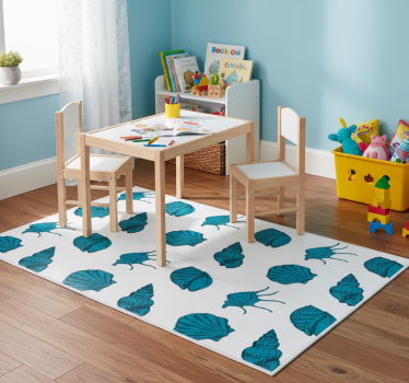 Vinyl teppich tiere muscheltiere - TenStickers