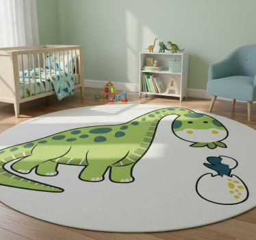 Vinyl teppich tiere süßer dinosaurier nachwuchs - TenStickers
