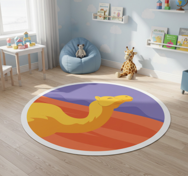 Vinyl teppich tiere wüstentiere - TenStickers