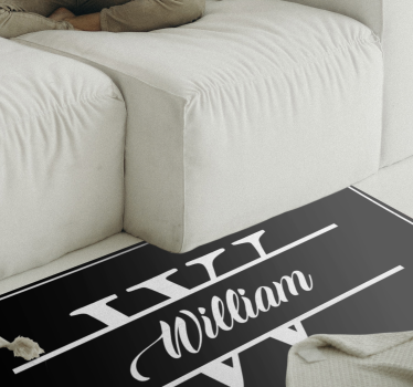 Vinylteppich mit Namen Fantastischer anfangsname personalisiert - TenStickers