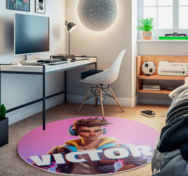 Vinylteppich Schlafzimmer Videospiel - TenStickers