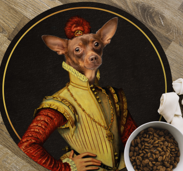 Vinylteppich Tier Aristokraten Hund - TenStickers