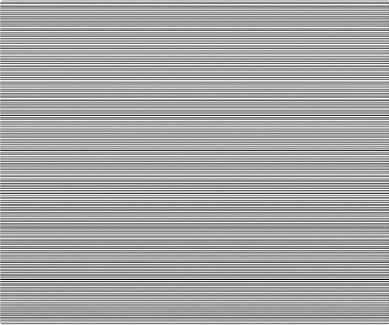 Vinyl Teppich Küche grau dünn gestreift - TenStickers