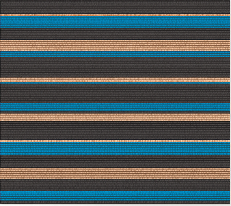 Vinyl Teppich Küche dunkler ton, gewebter effekt - TenStickers