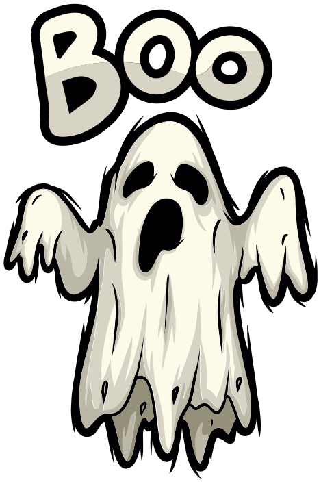 Vinyl teppich halloween gespenst boo figur - TenStickers