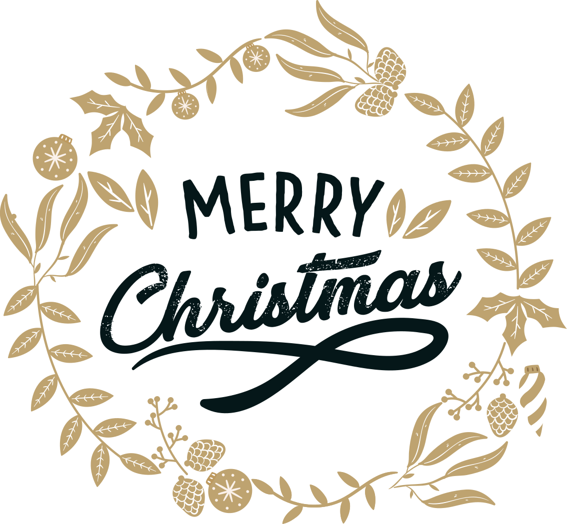 Vinyl teppich weihnachten mit floralem stickerei-design - TenStickers