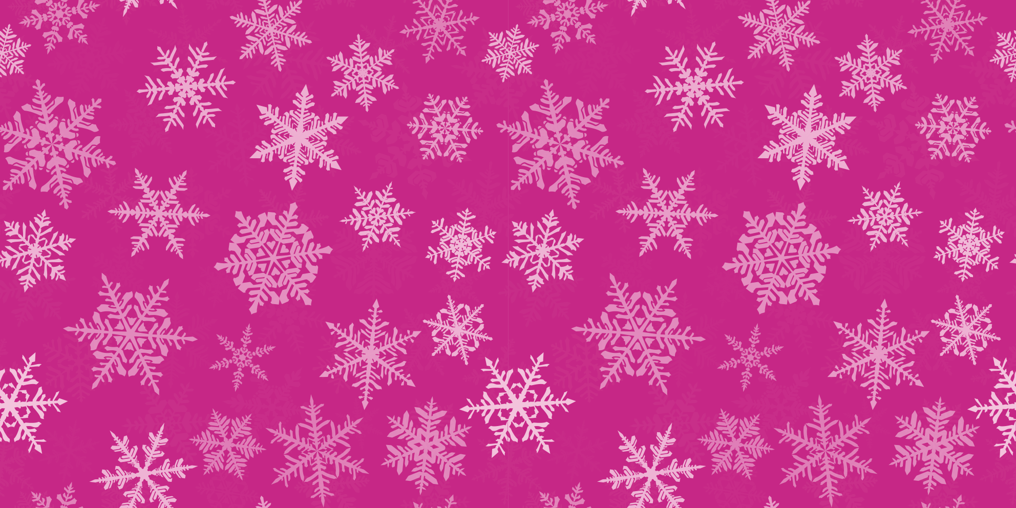 Vinyl teppich weihnachten schneeflockenmuster - TenStickers