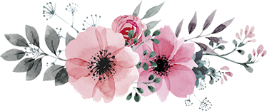 Vinyl teppich blumen aquarella mohnblumen - TenStickers
