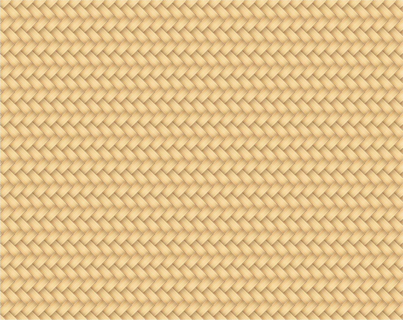 Vinyl teppich esszimmer rattan - TenStickers