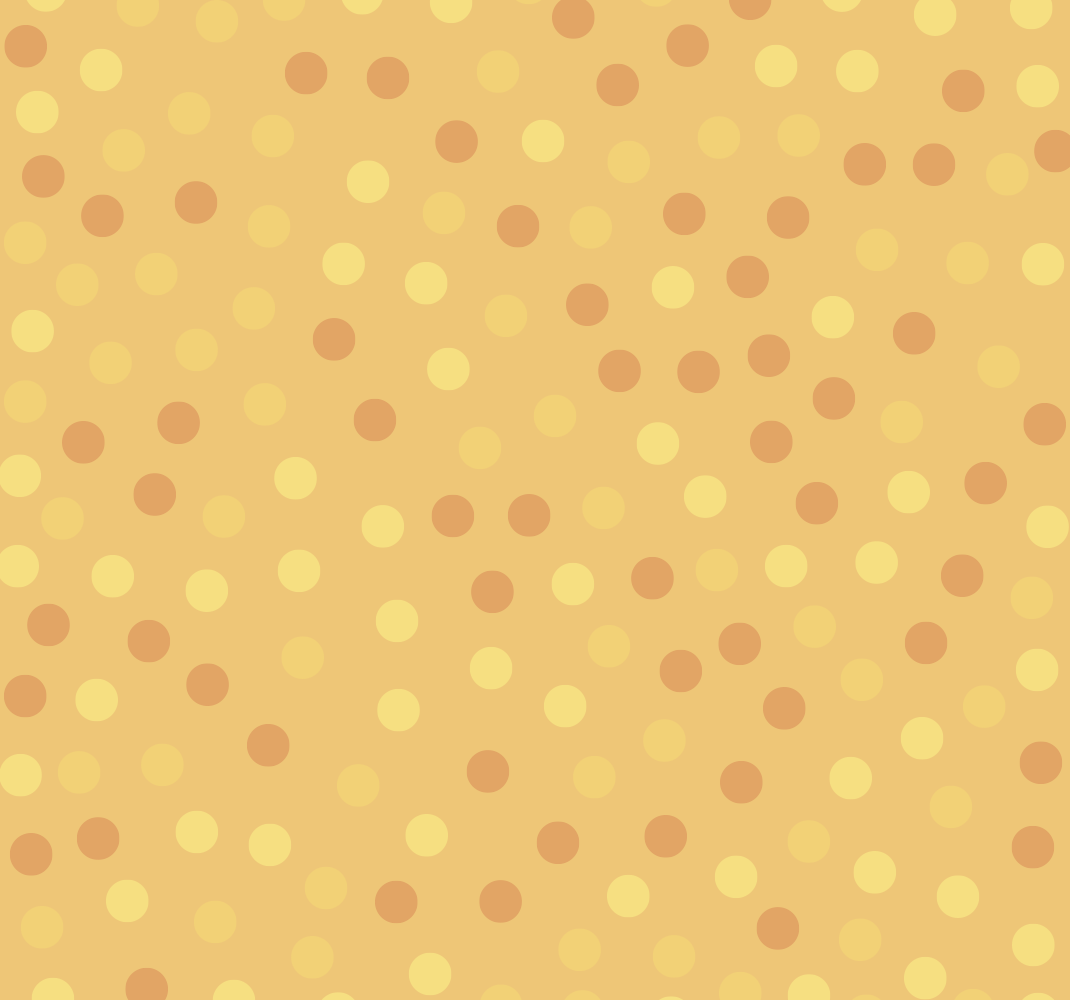 Vinyl teppich küche mit orangen in kreisen - TenStickers