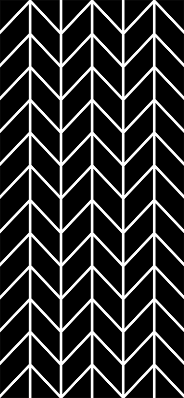 Vinyl teppich badezimmer mit geometrischen pfeilen - TenStickers