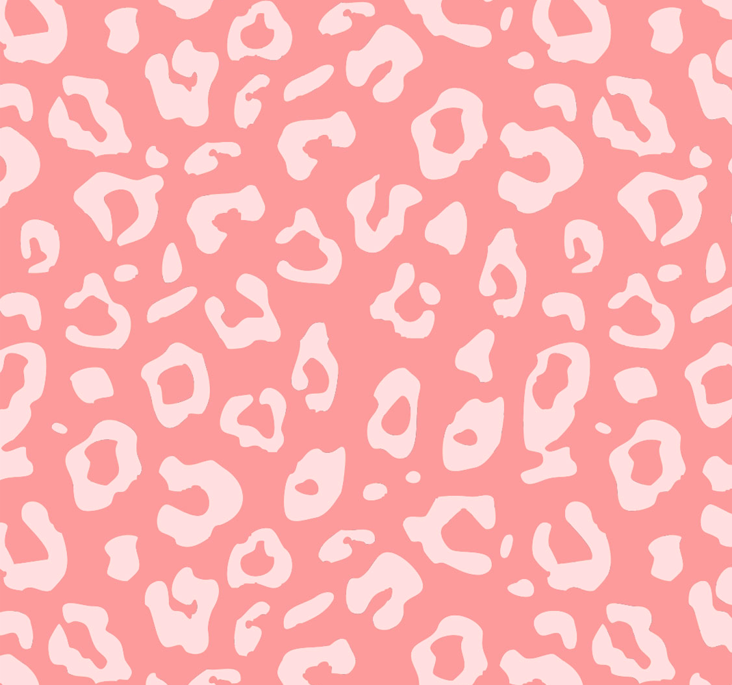 Vinyl teppich tiermuster in pinkem leopardenlook - TenStickers