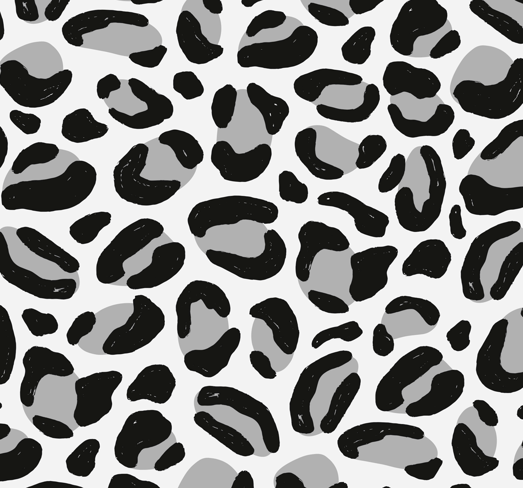 Vinyl teppich tiermuster leopardenfell - TenStickers