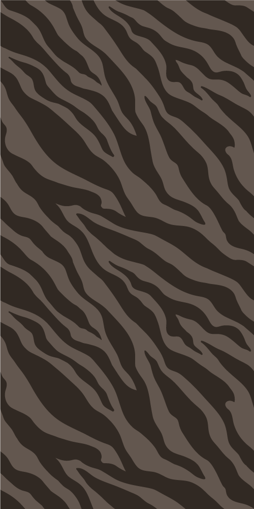 Vinyl teppich tiermuster dunkles zebra muster - TenStickers