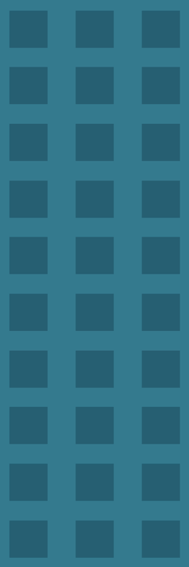 Vinyl teppich geometrisch blaues muster mit quadraten - TenStickers