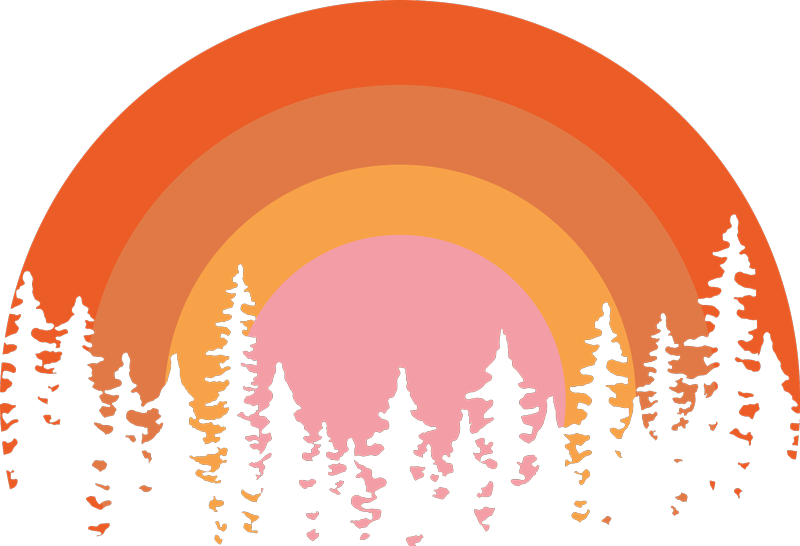 Vinyl teppich natur im vintage sonnenstil - TenStickers