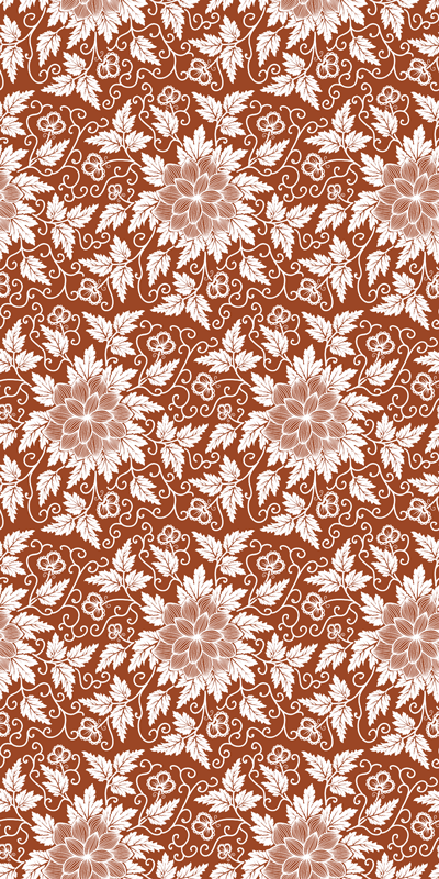 Vinyl teppich natur botanische komposition - TenStickers