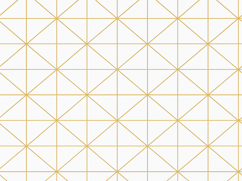 Vinyl teppich schlafzimmer in gold geometrisch - TenStickers