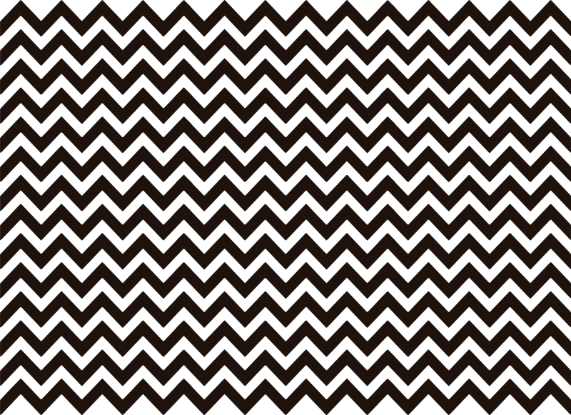 Vinyl teppich geometrisch zickzack streifen - TenStickers