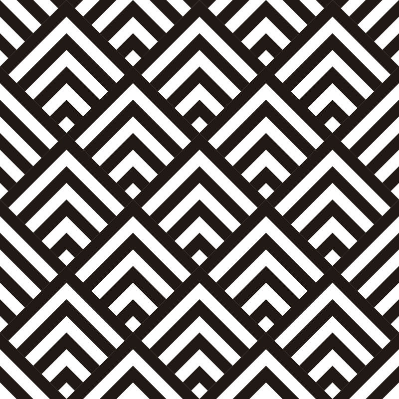 Vinyl teppich geometrisch diamanten - TenStickers