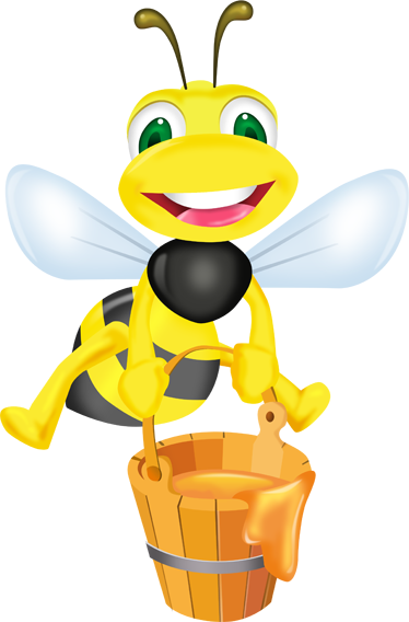Vinyl teppich kinderzimmer bienen aufkleber honigwürfel - TenStickers