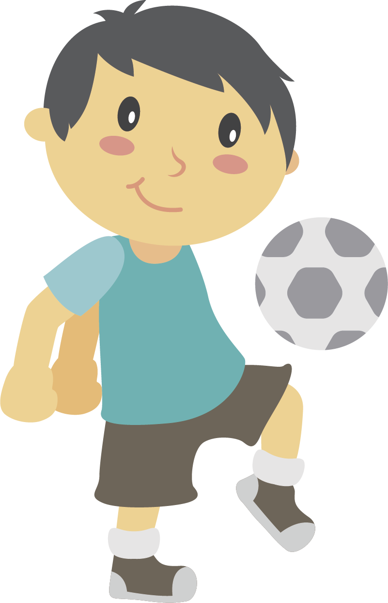 Vinyl teppich kinderzimmer fußballspielen - TenStickers