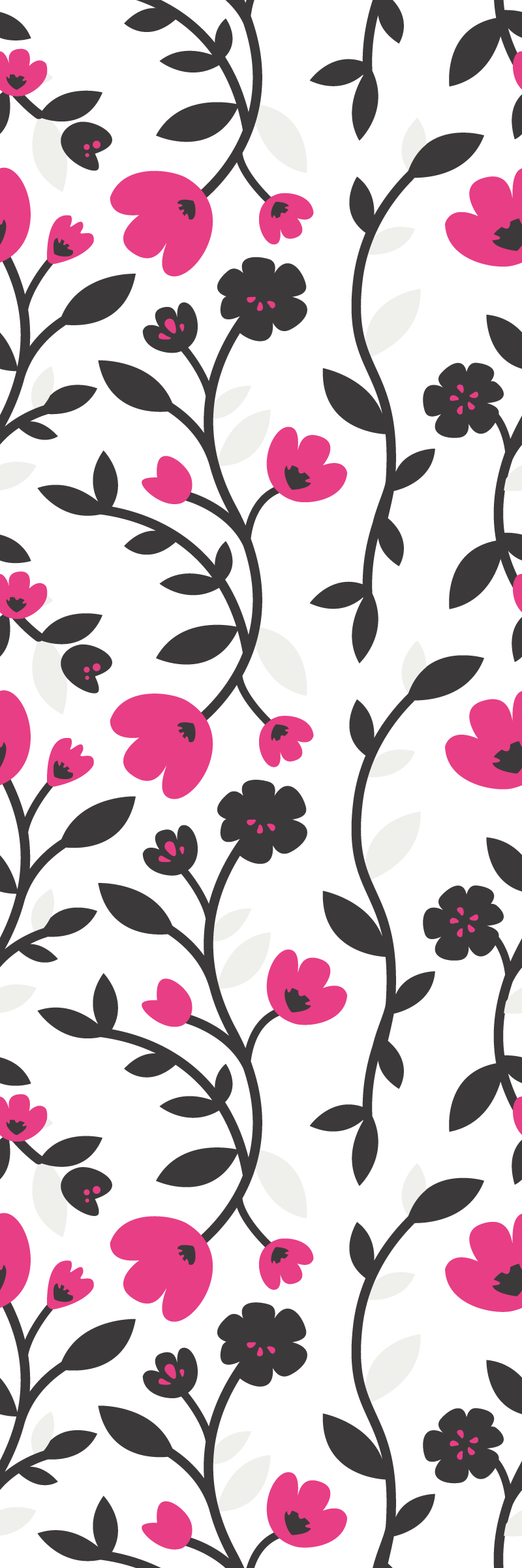 Vinyl teppich badezimmer mit rosenstruktur - TenStickers