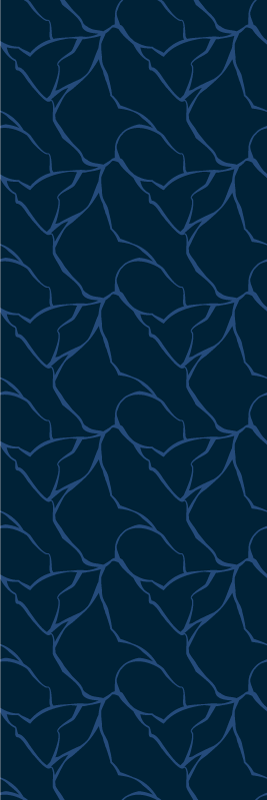 Vinyl teppich badezimmer mit blauem marmor design - TenStickers