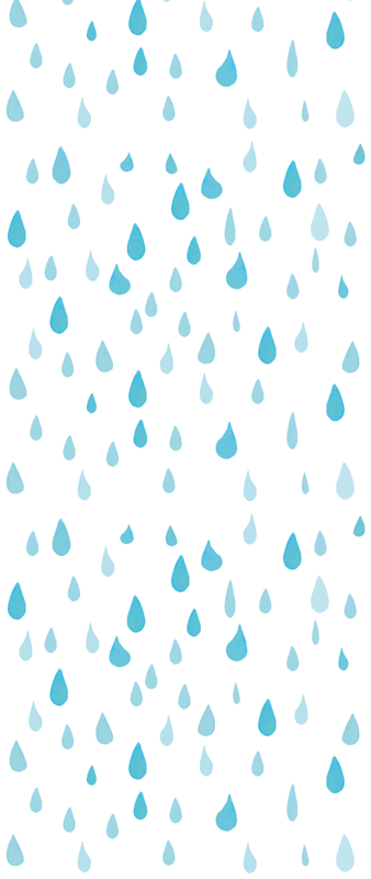 Vinyl teppich badezimmer blaue aquarell wassertropfen - TenStickers